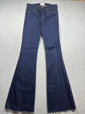 McGuire Bell Bottom Jeans Women's Size 28 Blue Denim High Rise Flare Legs